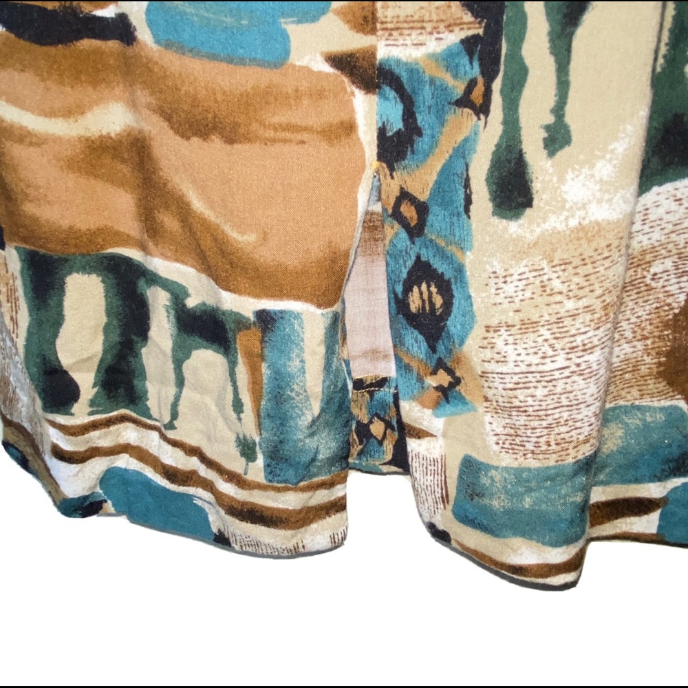 Vintage Multi Pattern Dress - Picture 3 of 5